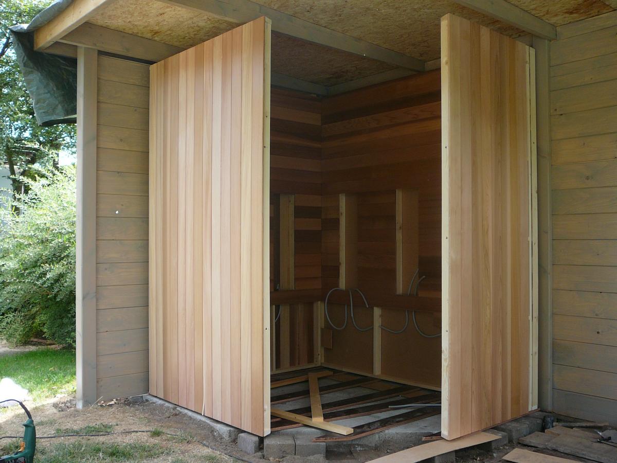 Pijl Ten einde raad generatie Zelfbouw sauna voorbeelden realisaties